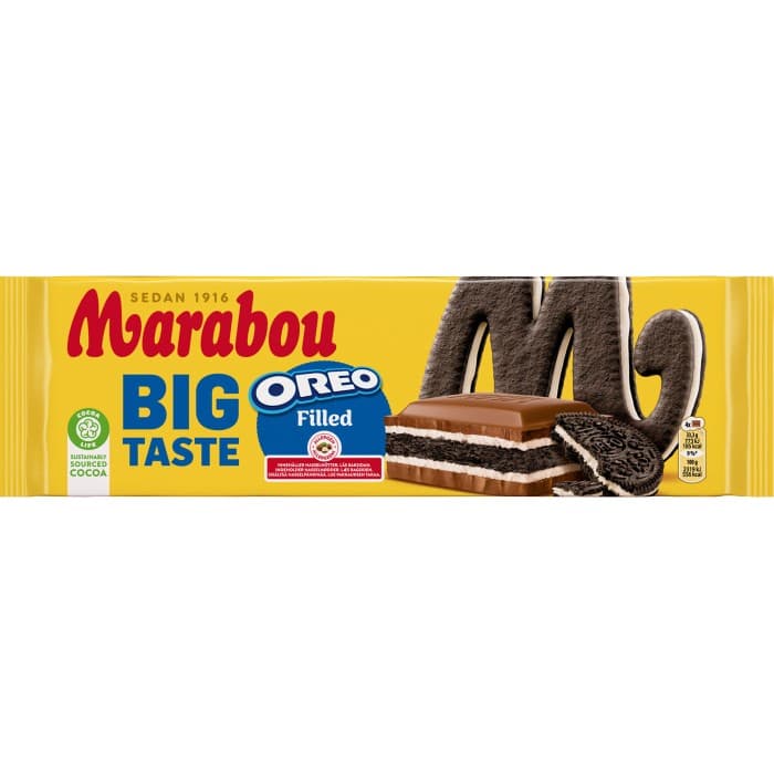 Marabou Big Taste Oreo 300g – från Marabou – 50 kr – hos Delitea