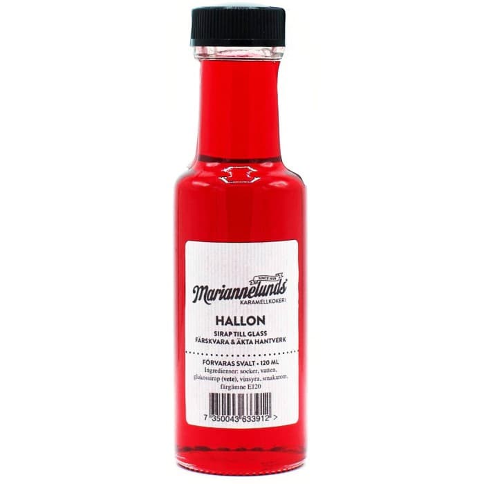 Mariannelunds Karamellkokeri Sirap Hallon 120ml