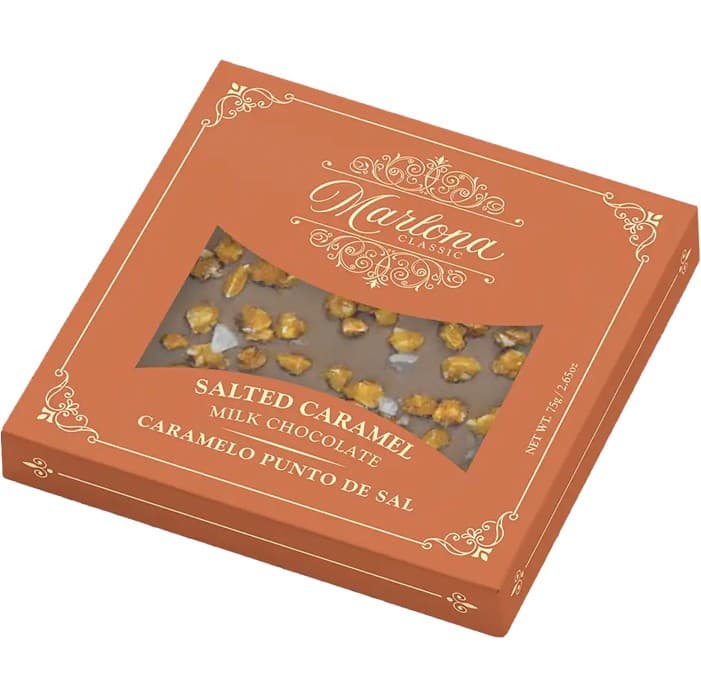 Marlona Choklad med Salt Karamell 75g – från Marlona – 69 kr – hos Delitea
