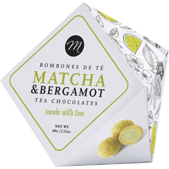 Marlona Vit Choklad med Matcha & Bergamott 60g – från Marlona – 52 kr – hos Delitea
