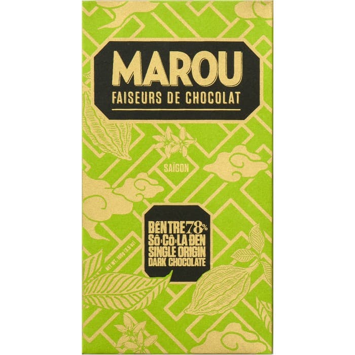 Marou Mörk Choklad Ben Tre 80g – från Marou – 85 kr – hos Delitea