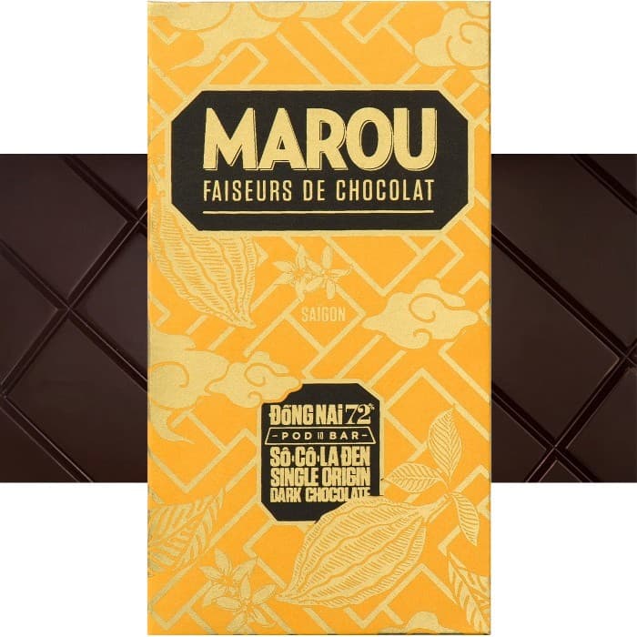 Marou Mörk Choklad Dong Nai 80g – från Marou – 79 kr – hos Delitea