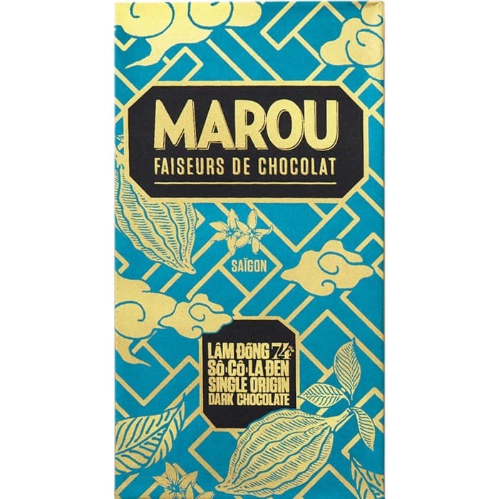 Marou Mörk Choklad Lam Dong 74% 80g från Marou – köp hos Delitea