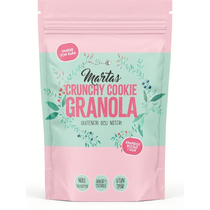 Martas Granola Crunchy Cookie 375g – från Martas – 65 kr – hos Delitea