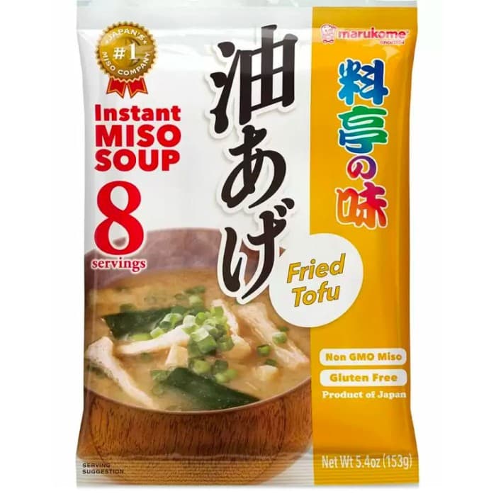 Marukome Instant Misosoppa Aburaage & Wakame 152g – från Marukome – 45 kr – hos Delitea