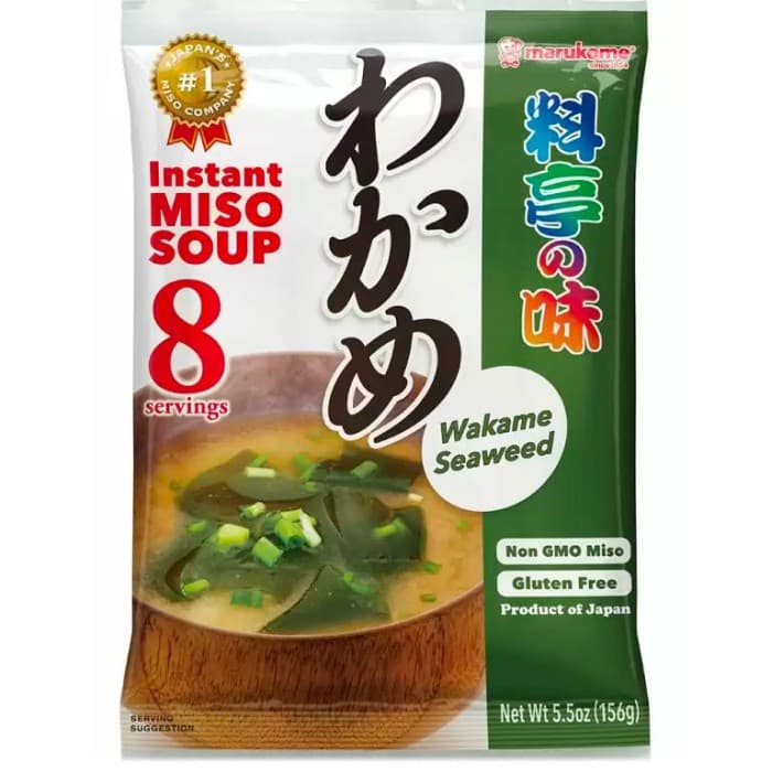 Marukome Instant Misosoppa Wakame & Lök 152g – från Marukome – 45 kr – hos Delitea