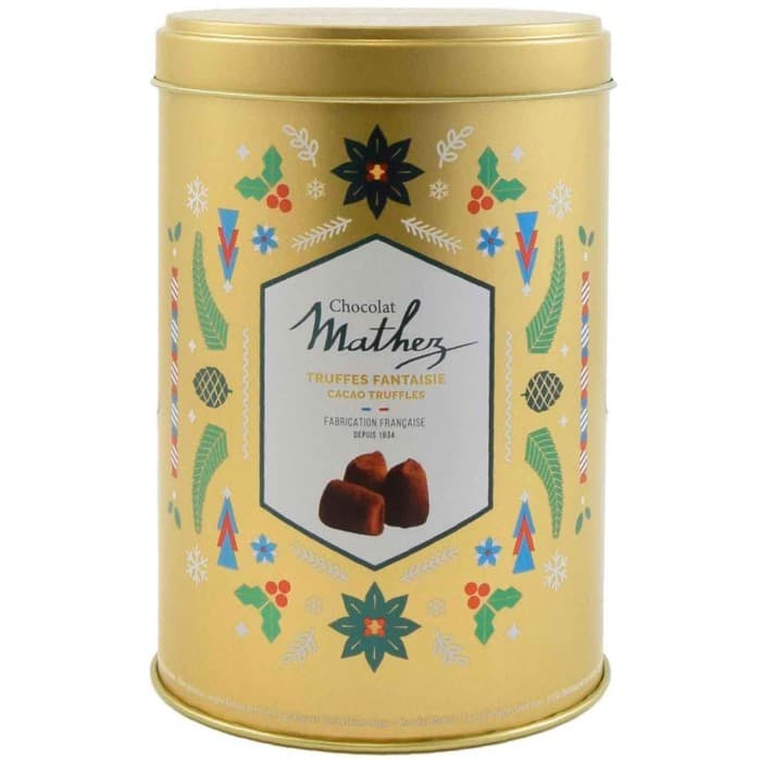 Mathez Champagnetryffel Presentburk 500g