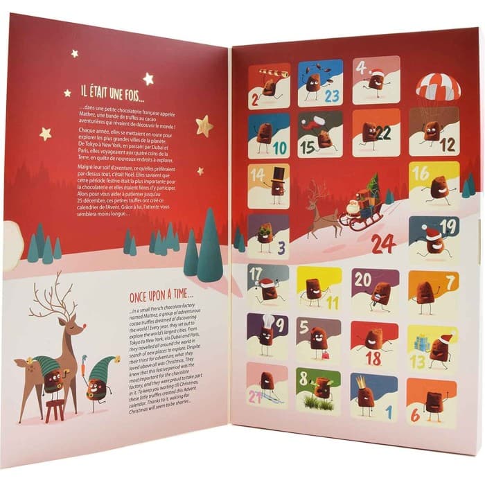 Mathez Tryffelkalender Julkalender 170g