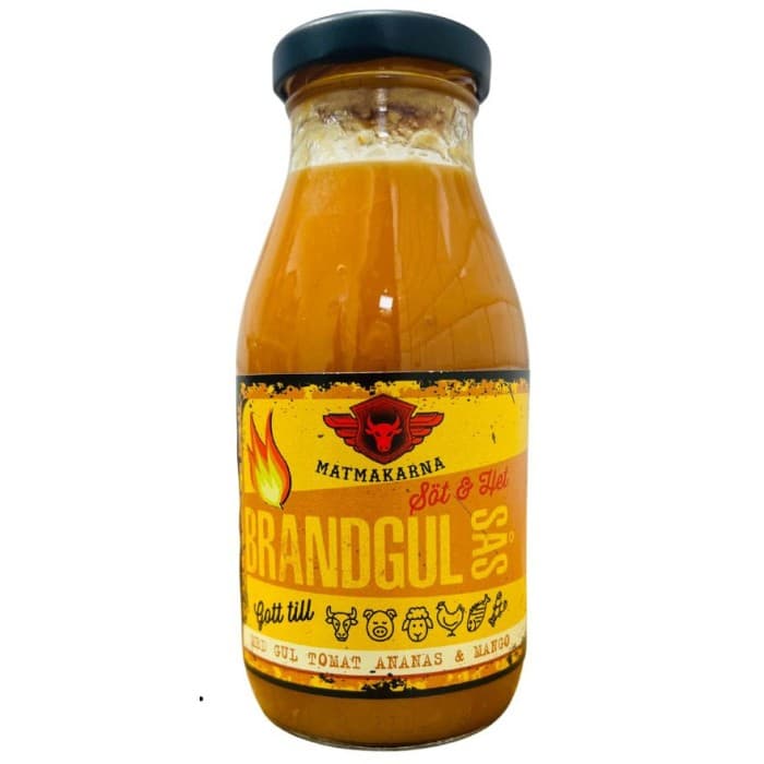 Matmakarna Brandgul Sås 250g