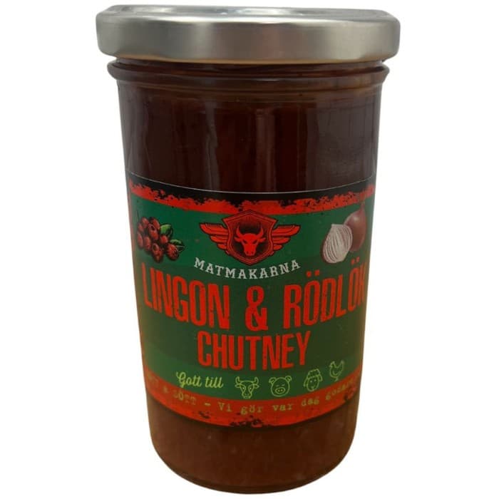 Matmakarna Lingon & Rödlök Chutney 300g