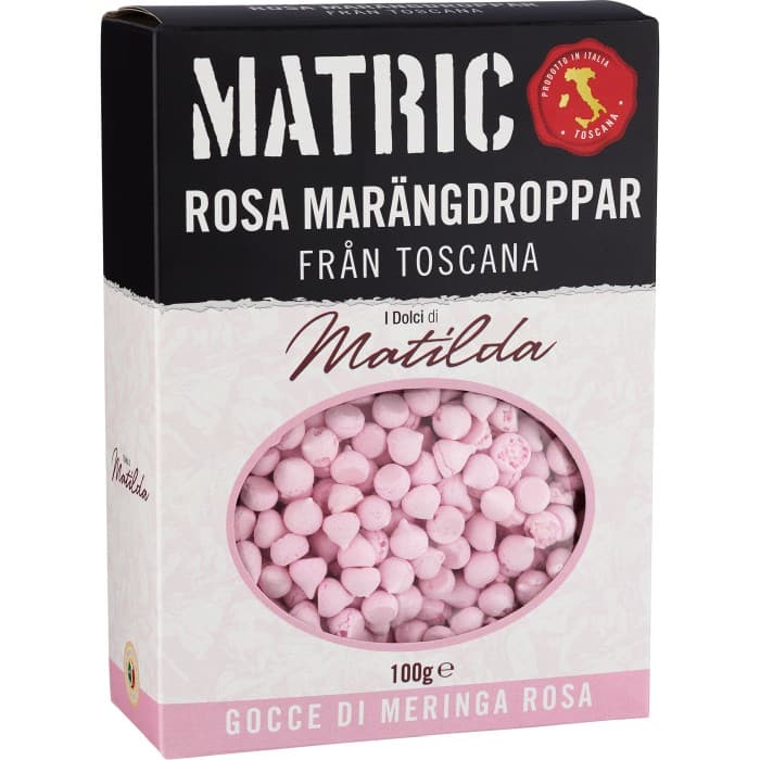 Matric Rosa Marängdroppar 100g