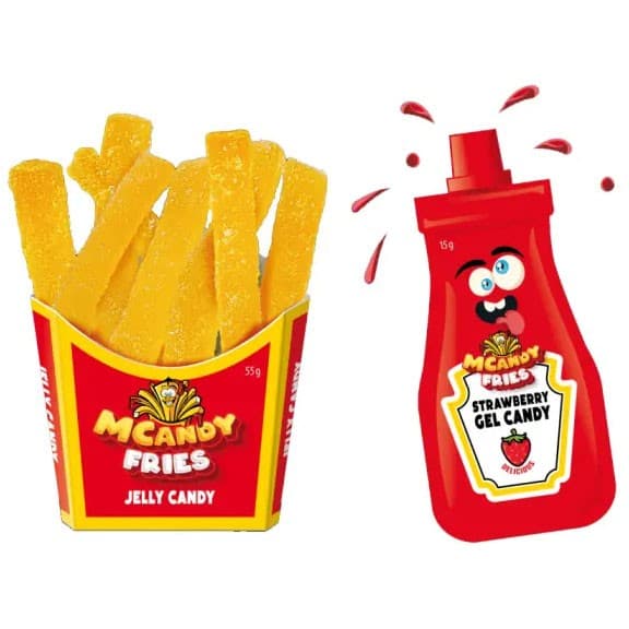 MCandy Gummy Fries 70g – från MCandy – 25 kr – hos Delitea