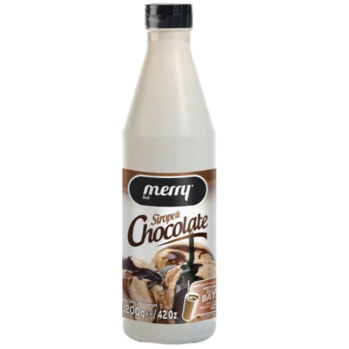 Merry Glasstopping Choklad 1,2kg från Merry – köp hos Delitea