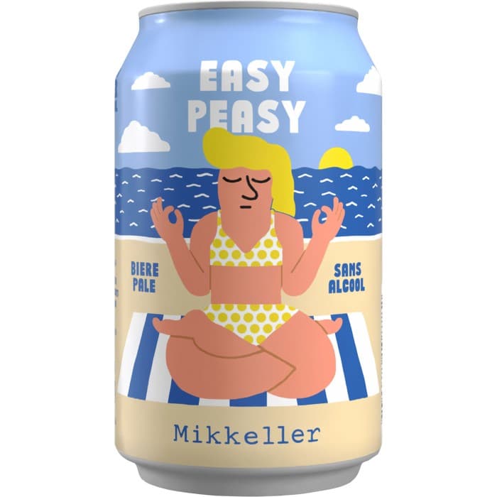 Mikkeller Easy Peasy Alkoholfri Öl 0.3% 33cl från Mikkeller - köp hos Delitea