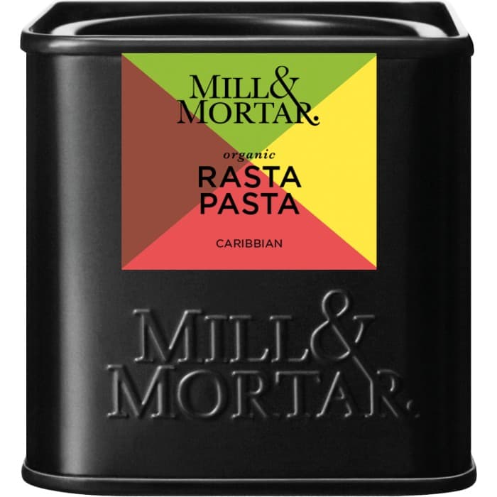 Mill & Mortar Blandkrydda Rasta Pasta 55g – från Mill & Mortar – 69 kr – hos Delitea