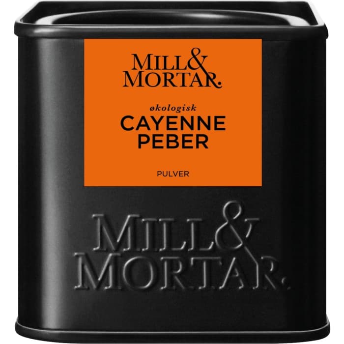 Mill & Mortar Cayennepeppar Finmalt Pulver 45g från Mill & Mortar – köp hos Delitea