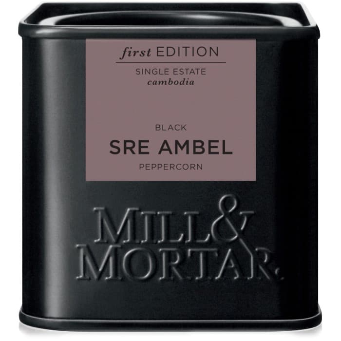 Mill & Mortar Sre Ambel Svartpeppar Kambodja 50g