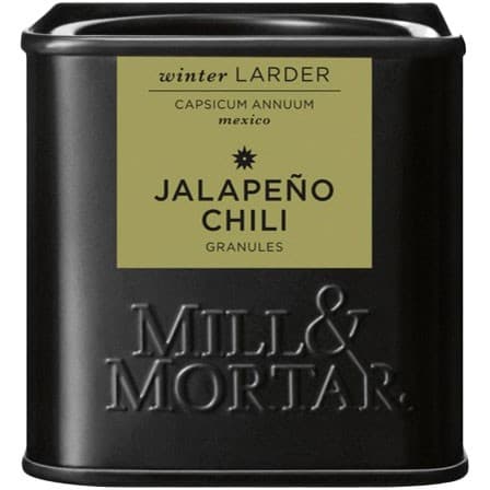 Mill & Mortar Jalapeño Chiliflingor 45g – från Mill & Mortar – 89 kr – hos Delitea