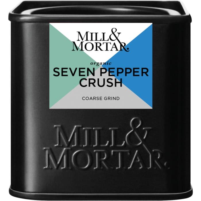 Mill & Mortar Seven Pepper Crush Eko 50g från Mill & Mortar – köp hos Delitea