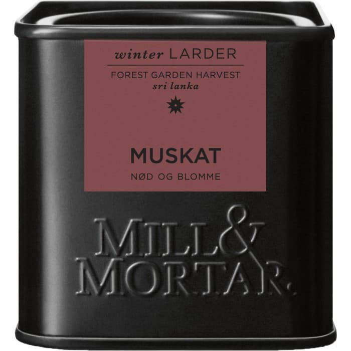 Mill & Mortar Muskot Nöt & Blomma 45g – från Mill & Mortar – 65 kr – hos Delitea
