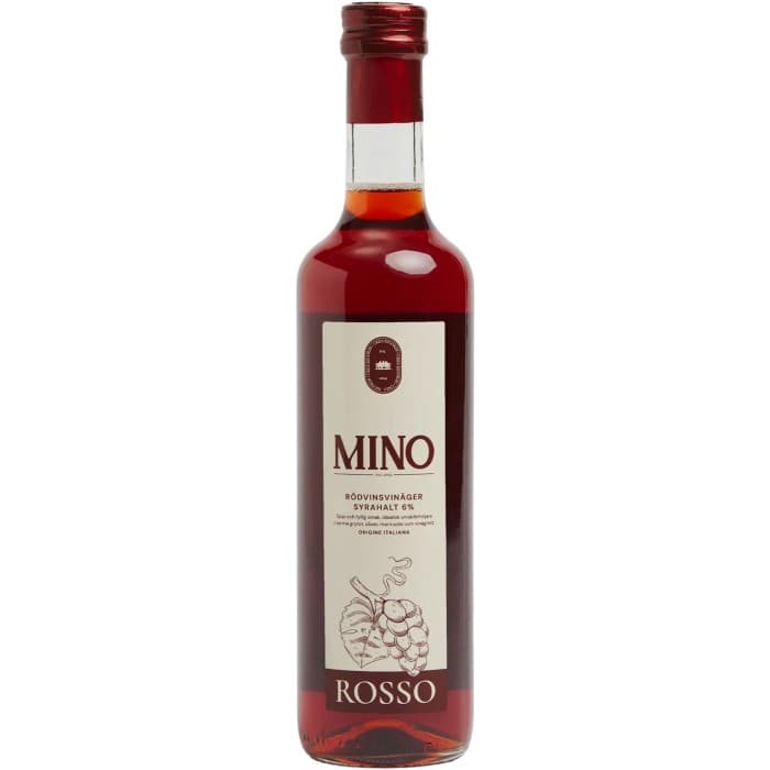 Mino Rosso Rödvinsvinäger 500ml – från MINO – 30 kr – hos Delitea