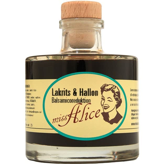 Miss Alice Lakrits & Hallon Balsamvinäger 200ml från Miss Alice – köp hos Delitea