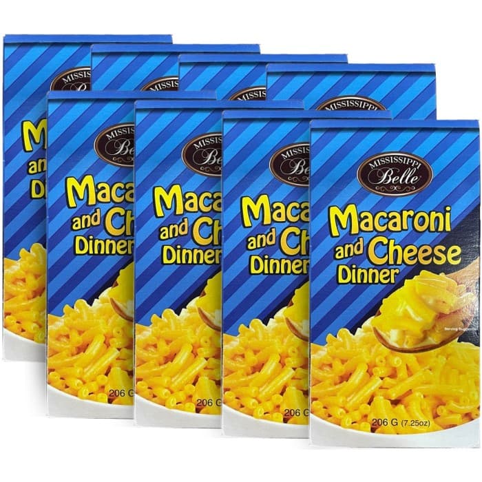 Mississippi Belle Macaroni & Cheese 24x206g – från Mississippi Belle – 649 kr – hos Delitea