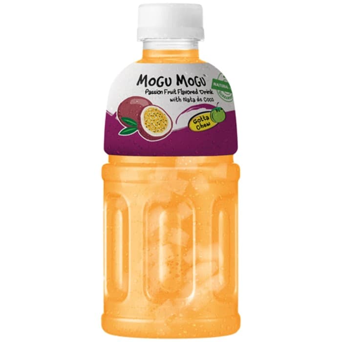 Mogu Mogu Passion Fruit 32cl – från Mogu Mogu – 20 kr – hos Delitea