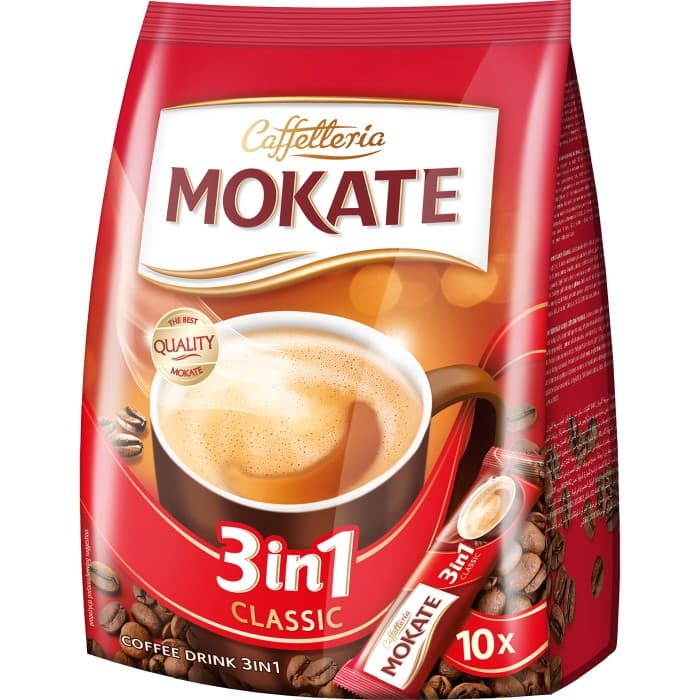 Mokate 3in1 Classic Snabbkaffe 10-pack