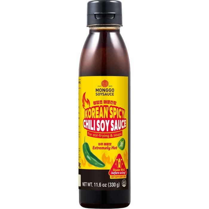 MONGGO Korean Chili Soy Sauce Extremely Hot 330g – från MONGGO – 52 kr – hos Delitea
