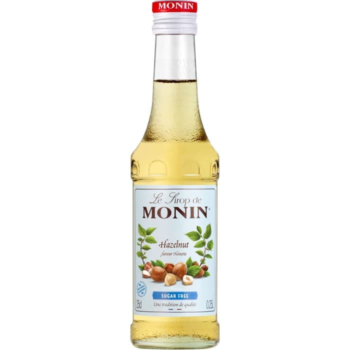 Monin Sugarfree Hazelnut Syrup 25cl – från Monin – 79 kr – hos Delitea
