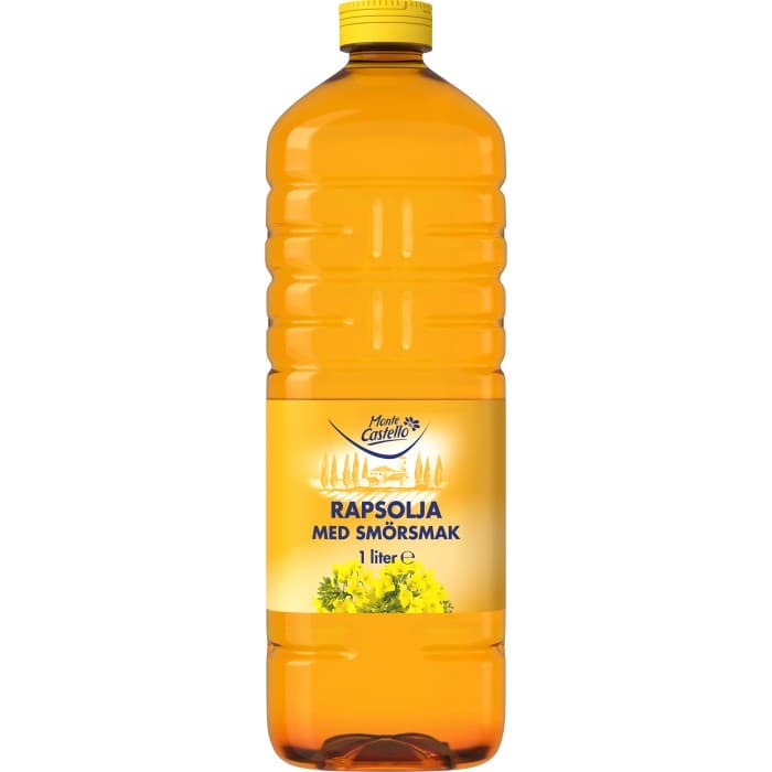 Monte Castello Rapsolja med Smörsmak 1L