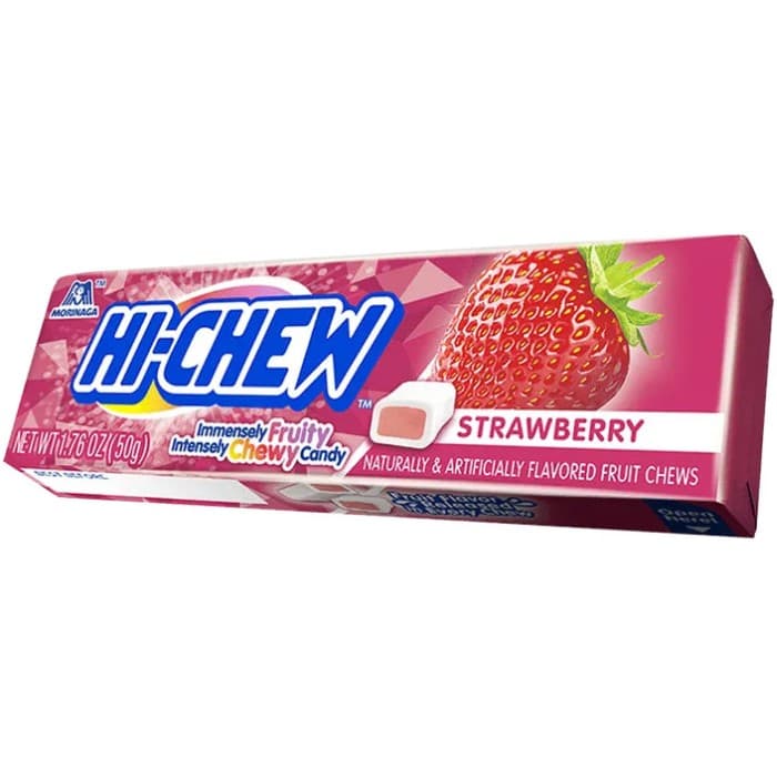 Morinaga Hi-Chew Jordgubbe Japanskt Godis 58g – från Morinaga – 24 kr – hos Delitea