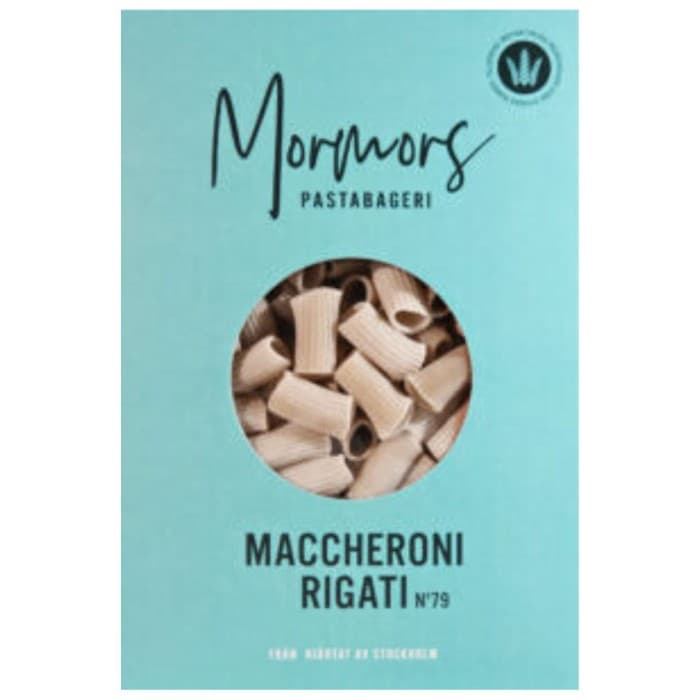 Mormors Pastabageri Maccheroni Rigati Pasta 400g – från Mormors Pastabageri – 56 kr – hos Delitea