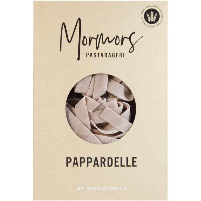 Mormors Pastabageri Pappardelle Pasta 400g – från Mormors Pastabageri – 56 kr – hos Delitea