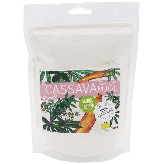 Mother Earth Cassava Mjöl Finmalt EKO 500g från Mother Earth – köp hos Delitea