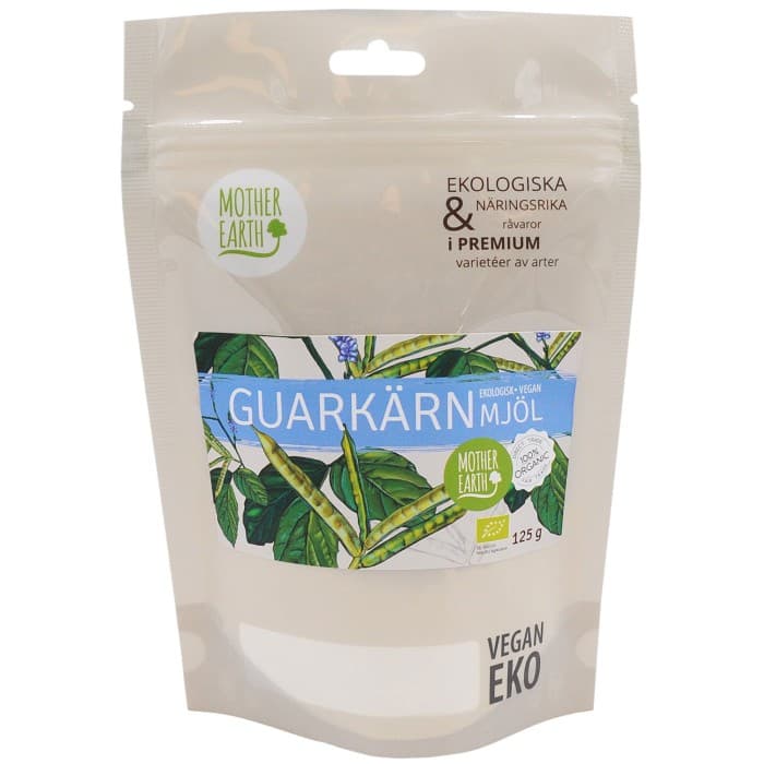Mother Earth Guarkärnmjöl EKO 125g från Mother Earth – köp hos Delitea