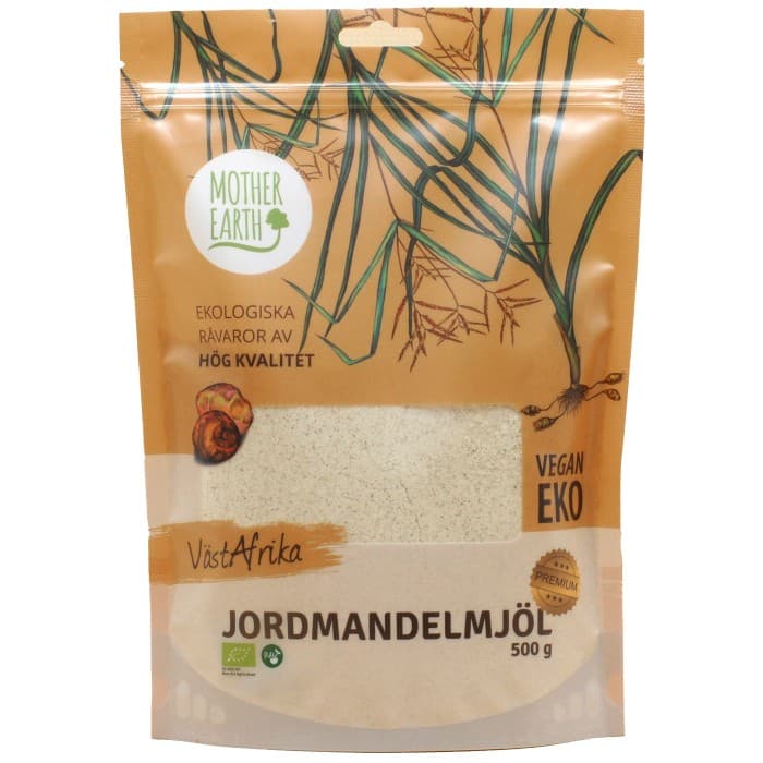 Mother Earth Jordmandelmjöl Premium EKO 500g – från Mother Earth – 109 kr – hos Delitea