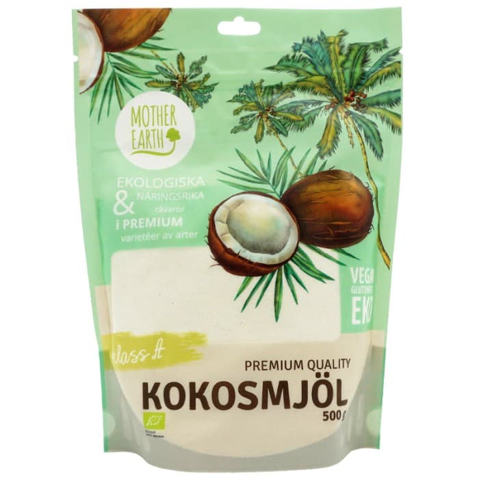 Mother Earth Kokosmjöl EKO 500g – från Mother Earth – 49 kr – hos Delitea