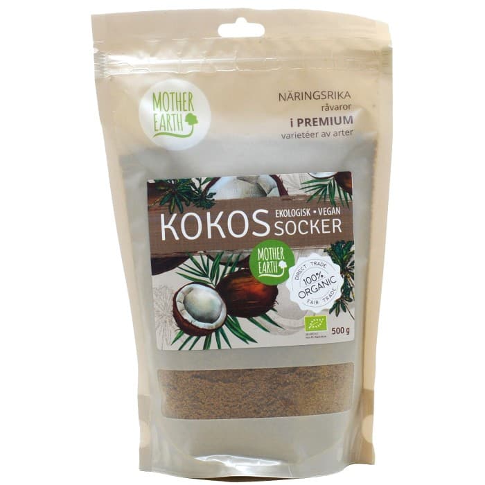 Mother Earth Kokossocker Premium EKO 500g