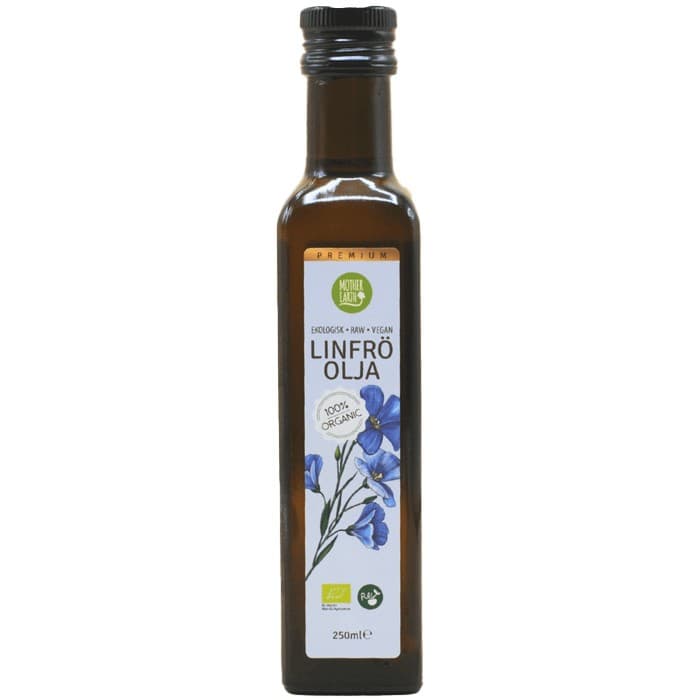 Mother Earth Linfröolja EKO 250ml – från Mother Earth – 46 kr – hos Delitea