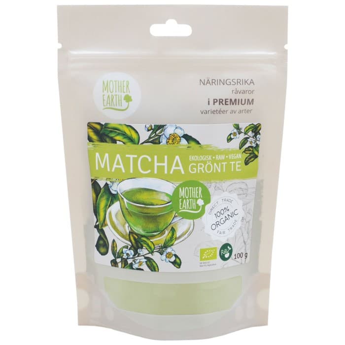 Mother Earth Matcha Grönt Te EKO 100g