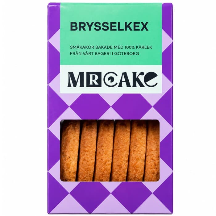 MR Cake Småkakor Brysselkex 165g – från MR Cake – 69 kr – hos Delitea