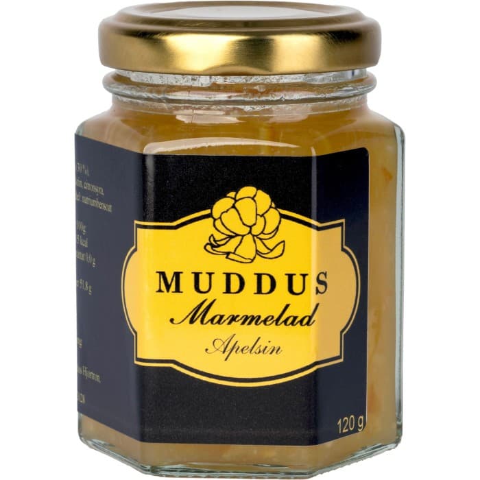 MUDDUS Apelsinmarmelad 120g från MUDDUS - köp hos Delitea