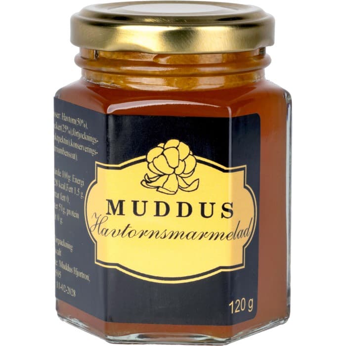 MUDDUS Havtornsmarmelad 120g från MUDDUS - köp hos Delitea