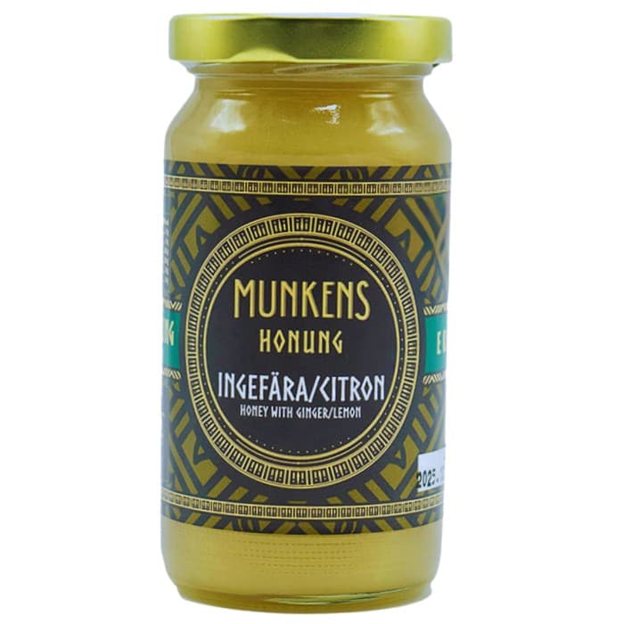 Munkens Hälsa Svensk Honung Ingefära/Citron 280g – från Munkens Hälsa – 119 kr – hos Delitea