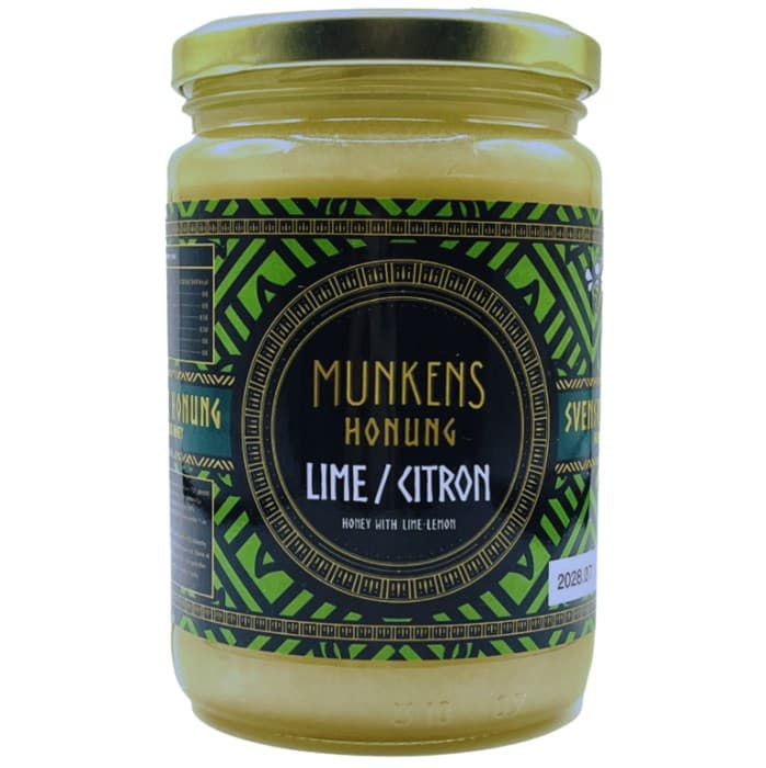 Munkens Hälsa Svensk Honung Lime & Citron 500g – från Munkens Hälsa – 129 kr – hos Delitea
