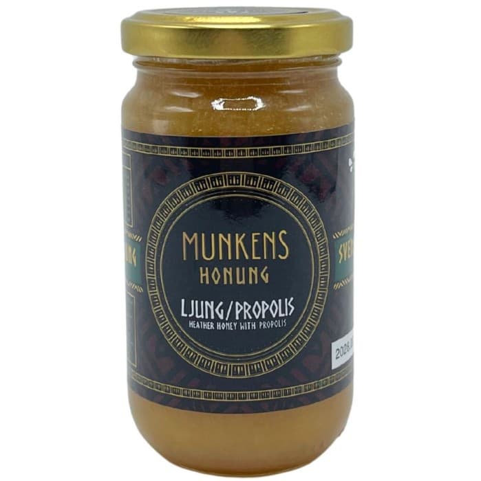 Munkens Hälsa Svensk Ljunghonung med Propolis 280g – från Munkens Hälsa – 159 kr – hos Delitea