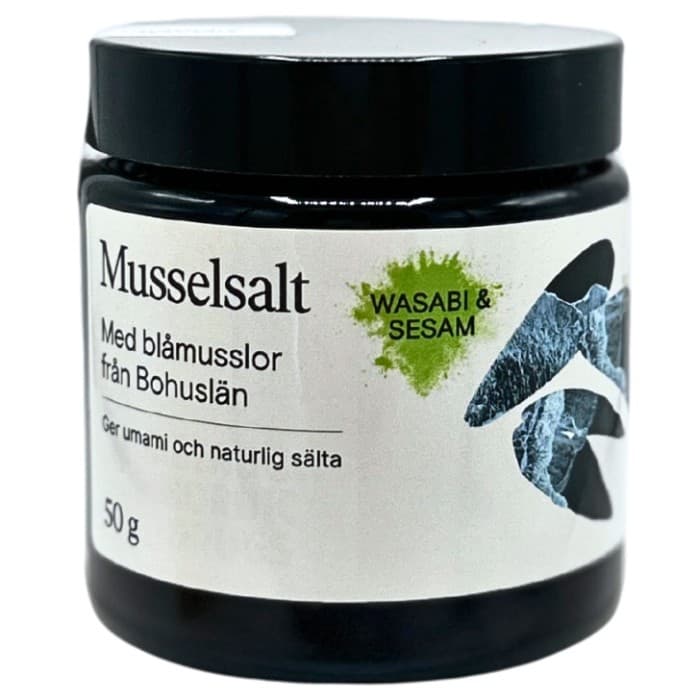 Musselfeed Musselsalt Wasabi & Sesam 50g – från Musselfeed – 94 kr – hos Delitea