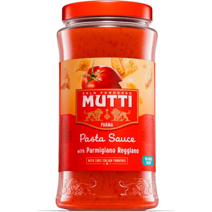 Mutti Pastasås Rossorotomater & Parmigiano Reggiano 400g